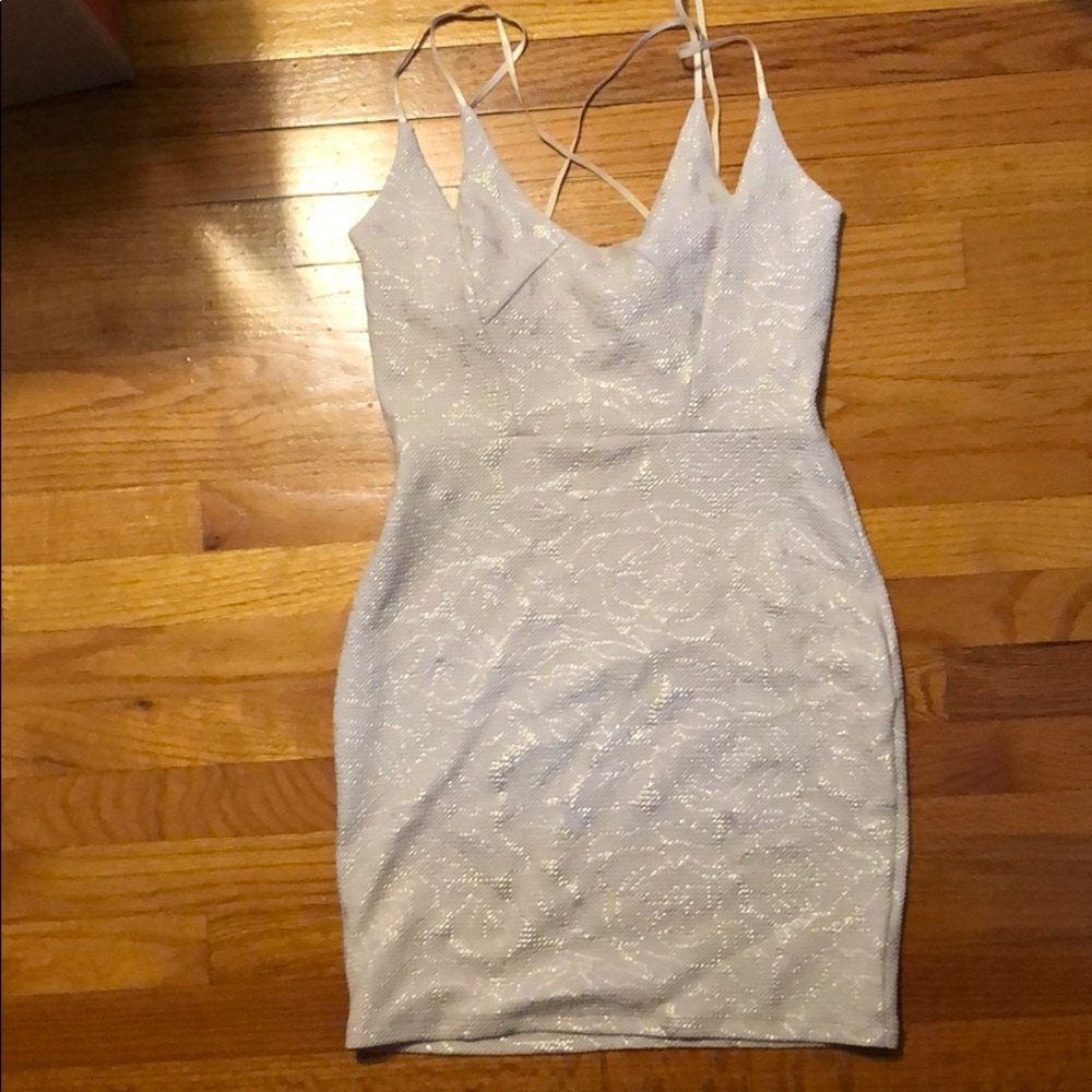 Light pink bodycon dress